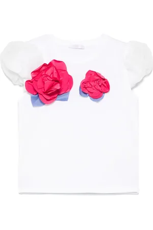 MISS GRANT Camiseta con aplique floral