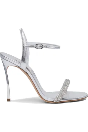 Casadei Sandalias con apliques de cristal