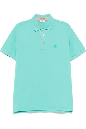 Etro Polo con bordado Pegaso