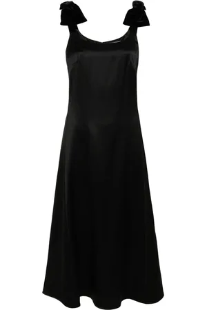 Chloé Vestido midi con detalle de lazo