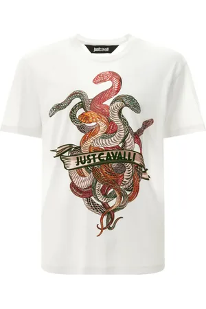 Roberto Cavalli Camiseta con estampado gráfico