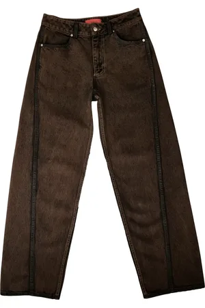 ECKHAUS LATTA Vaqueros anchos de talle alto