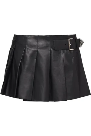 Prada Minifalda con pliegues