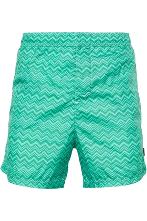 Missoni Bañador con motivo en zigzag