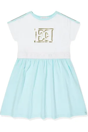 Escada Vestido con logo estampado