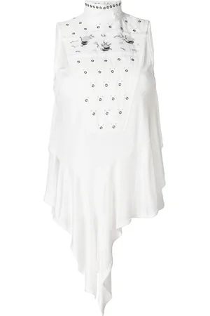 Chloé Blusa con apliques de ojales