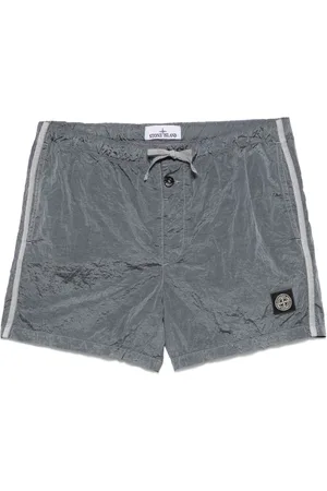 Stone Island Bañador con parche Compass