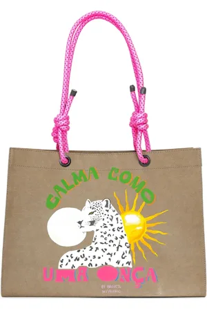 Brigitte Bolsa de playa con motivo gráfico