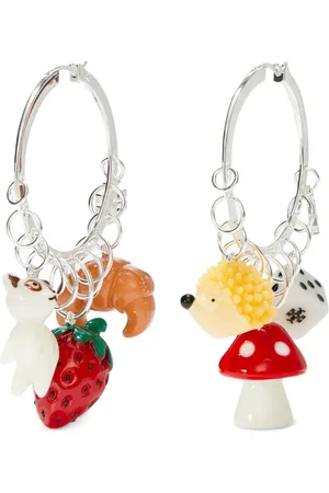 Tory Burch Pendientes de aro Charm