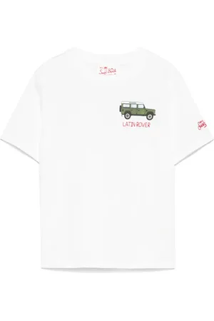 MC2 SAINT BARTH Camiseta con bordado latin-rover