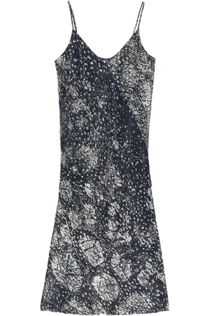 Rick Owens Slip dress con estampado Wolf