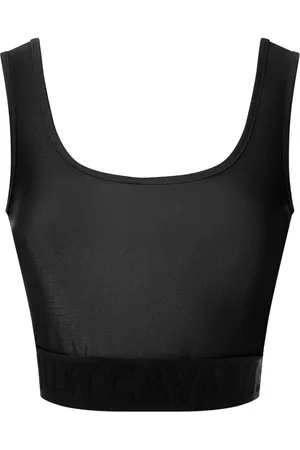 Roberto Cavalli Top corto sin mangas