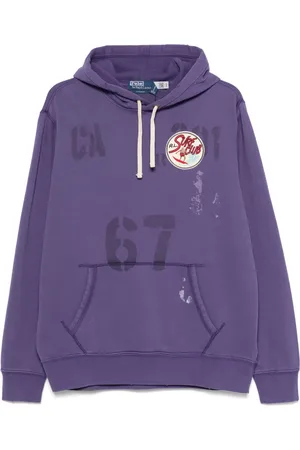 Ralph Lauren Sudadera con capucha y parche del logo