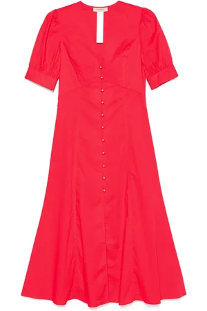 Twin-Set Vestido midi acampanado