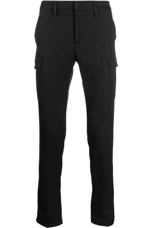 Dondup Pantalones rectos de talle medio