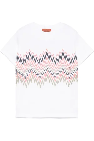 Missoni Camiseta con estampado en zigzag