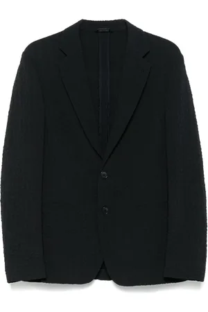 Giorgio Armani Blazer con efecto arrugado