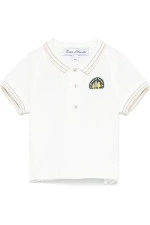 Tartine Et Chocolat Polo con parche del logo
