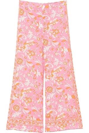 Maje Pantalones con estampado floral
