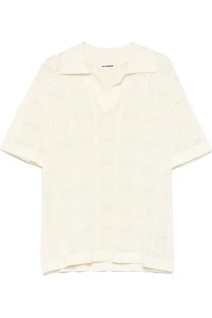 Jil Sander Camiseta de punto tipo polo