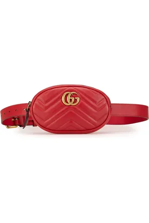 Gucci Riñonera GG Marmont de piel y matelasse 2016-2024