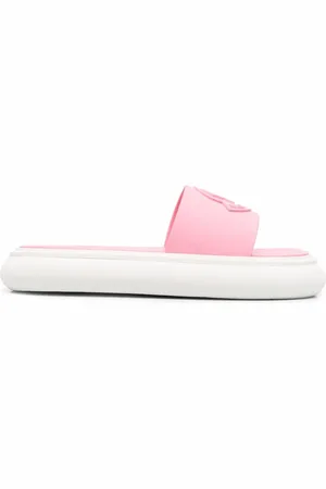 Moncler Sandalias Jeanne con logo en relieve