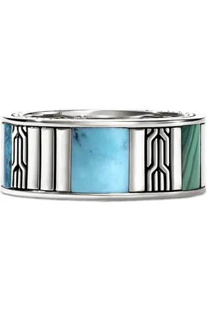 John Hardy Anillo con paneles geométricos