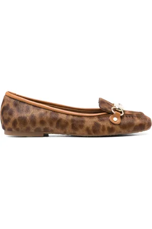 See by Chloé Bailarinas con estampado de leopardo