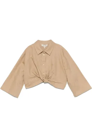 Twin-Set Camisa con detalle de nudo