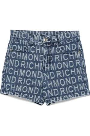 John Richmond Bermudas con logo en jacquard