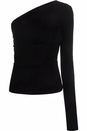 Dsquared2 Top de manga larga con hombro descubierto