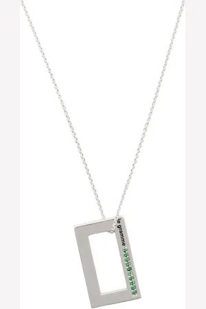 Le Gramme Collar con colgante de tsavorita