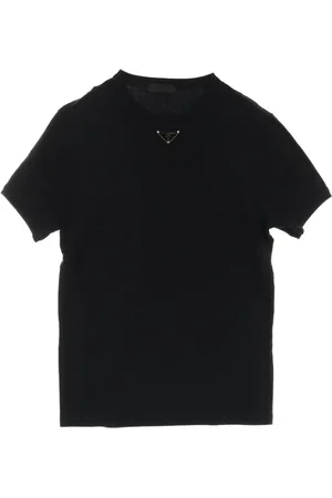 Prada Camiseta con logo triangular 2010