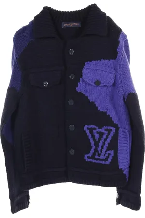 LOUIS VUITTON Cárdigan con motivo en intarsia 2010