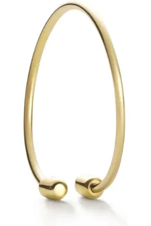SHIHARA Aro Twist Round 02 en oro amarillo de 18kt