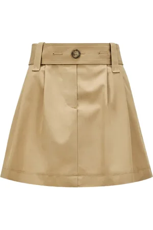 Moncler Minifalda tipo gabardina