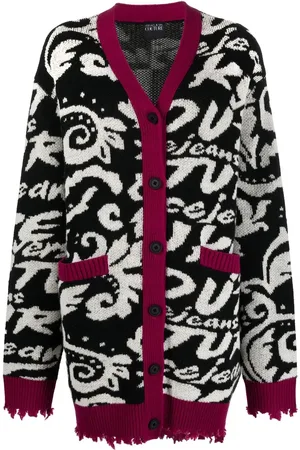 VERSACE Abrigo con efecto envejecido