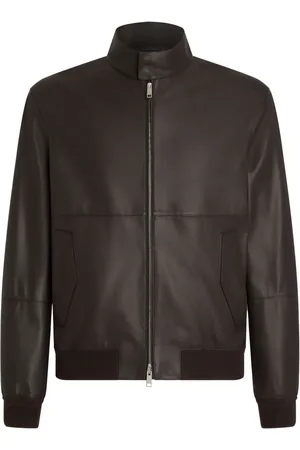 Ermenegildo Zegna Chaqueta bómber de piel