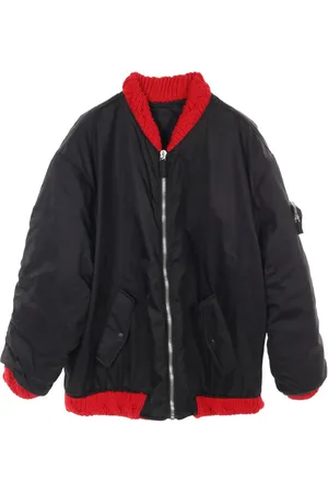 Prada Chaqueta bómber con detalle de punto 2010
