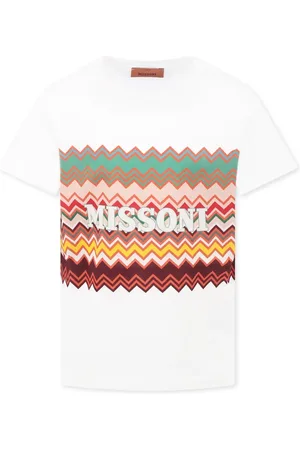 Missoni Camiseta con estampado en zigzag