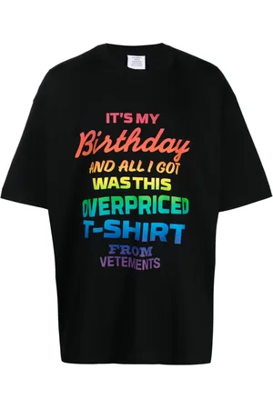 Vetements Camiseta con estampado gráfico