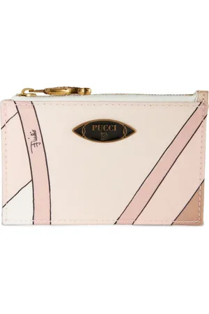 Puccini Tarjetero con estampado Iride