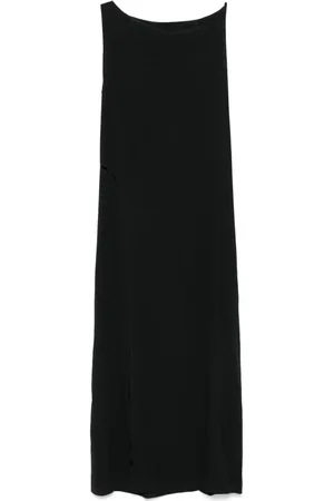 Y-3 Vestido largo Slit