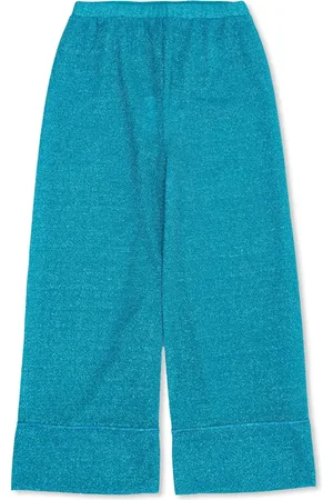 Oseree Pantalones con detalle de lúrex