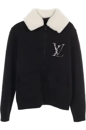 LOUIS VUITTON Chaqueta de punto con cuello de pelo 2010
