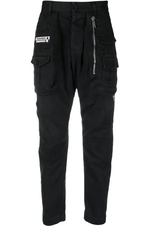 Dsquared2 Pantalones ajustados con parche del logo