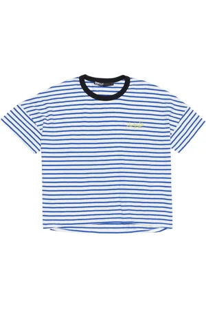 Bimba y Lola Camiseta de algodón a rayas