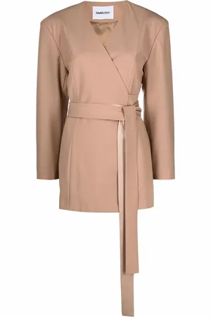 AMBUSH Chaqueta con cintura lazada