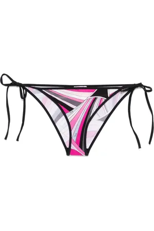 Puccini Bragas de bikini con estampado Iride