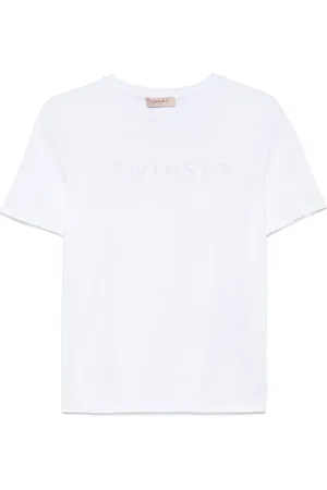 Twin-Set Camiseta con logo bordado